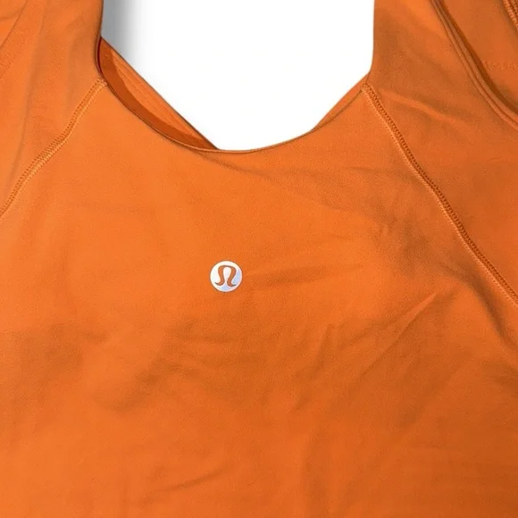 Lululemon Athletica Align Tank Top Orange Size 10 - Picture 4 of 5